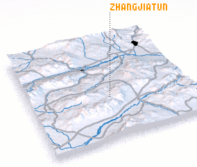 3d view of Zhangjiatun