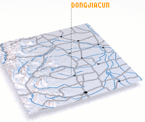 3d view of Dongjiacun