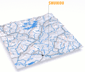 3d view of Shuikou