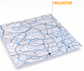 3d view of Yanjiatun