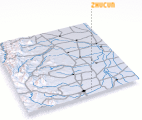 3d view of Zhucun