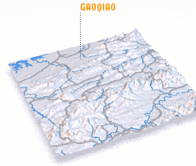 3d view of Gaoqiao