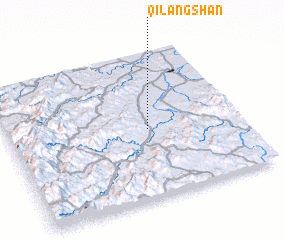 3d view of Qilangshan