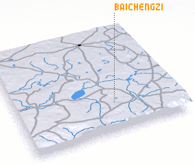 3d view of Baichengzi