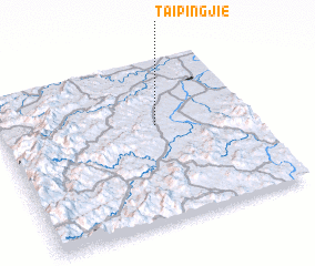 3d view of Taipingjie