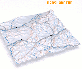 3d view of Nanshangtun