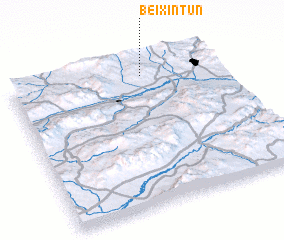 3d view of Beixintun