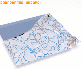 3d view of Kampong Pangkalan Parai