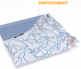 3d view of Kampong Sibakit