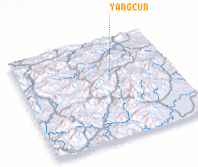 3d view of Yangcun