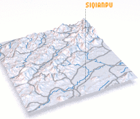 3d view of Siqianpu