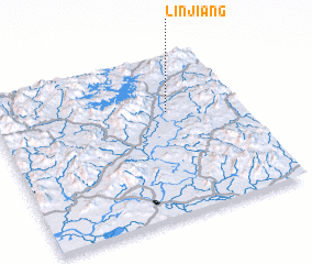 3d view of Linjiang