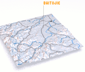 3d view of Baitujie