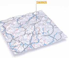 3d view of Shimen