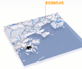 3d view of Bishanjie