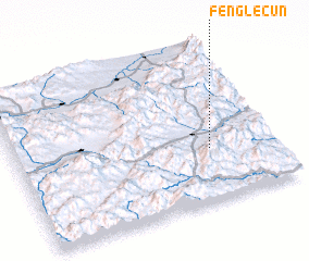 3d view of Fenglecun