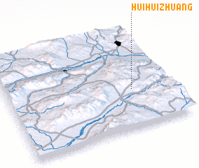 3d view of Huihuizhuang