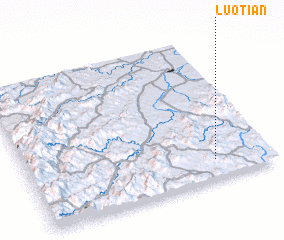 3d view of Luotian