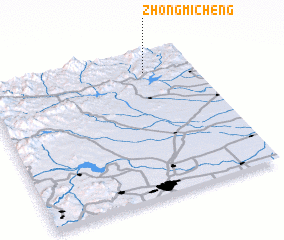 3d view of Zhongmicheng