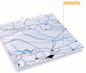 3d view of Nanmeng