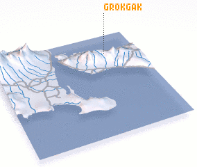 3d view of Grokgak