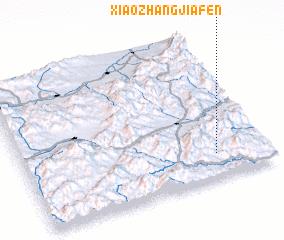 3d view of Xiaozhangjiafen