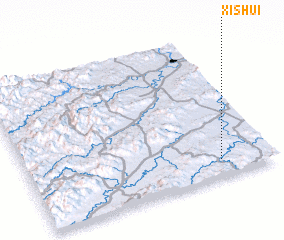 3d view of Xishui