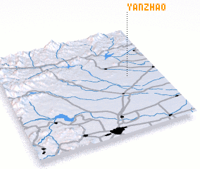 3d view of Yanzhao