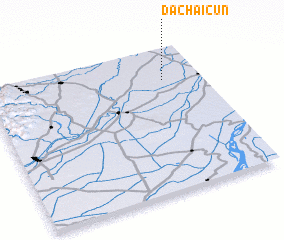 3d view of Dachaicun