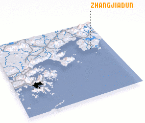 3d view of Zhangjiadun