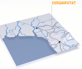 3d view of Sungai Putat