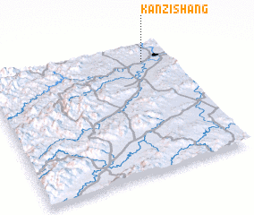 3d view of Kanzishang