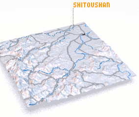 3d view of Shitoushan