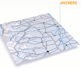 3d view of Jiucheng