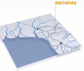 3d view of Martapura