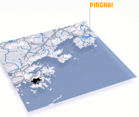 3d view of Pinghai