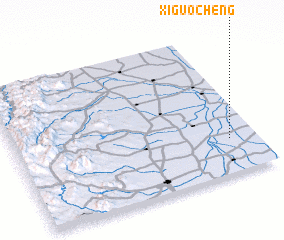 3d view of Xiguocheng