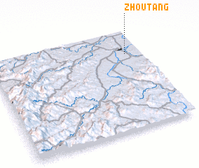 3d view of Zhoutang