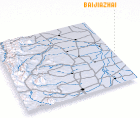 3d view of Baijiazhai