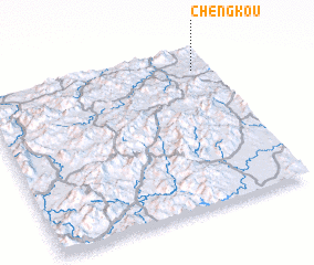 3d view of Chengkou