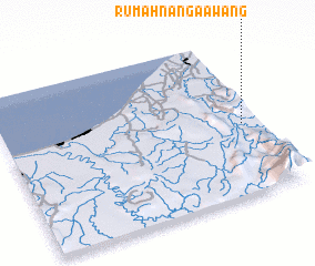 3d view of Rumah Nanga Awang