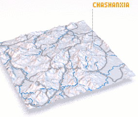 3d view of Chashanxia