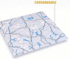 3d view of Chengmagang