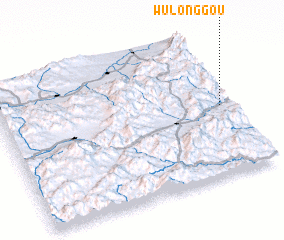 3d view of Wulonggou