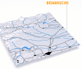 3d view of Beiwangcun