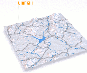 3d view of Liangxi