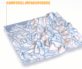 3d view of Kampong Limpaku Pinang