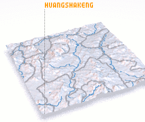 3d view of Huangshakeng