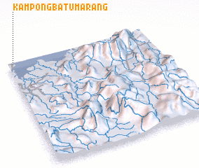 3d view of Kampong Batu Marang