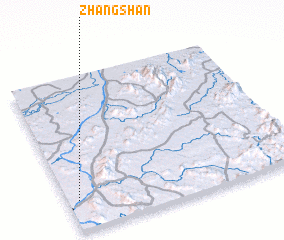 3d view of Zhangshan